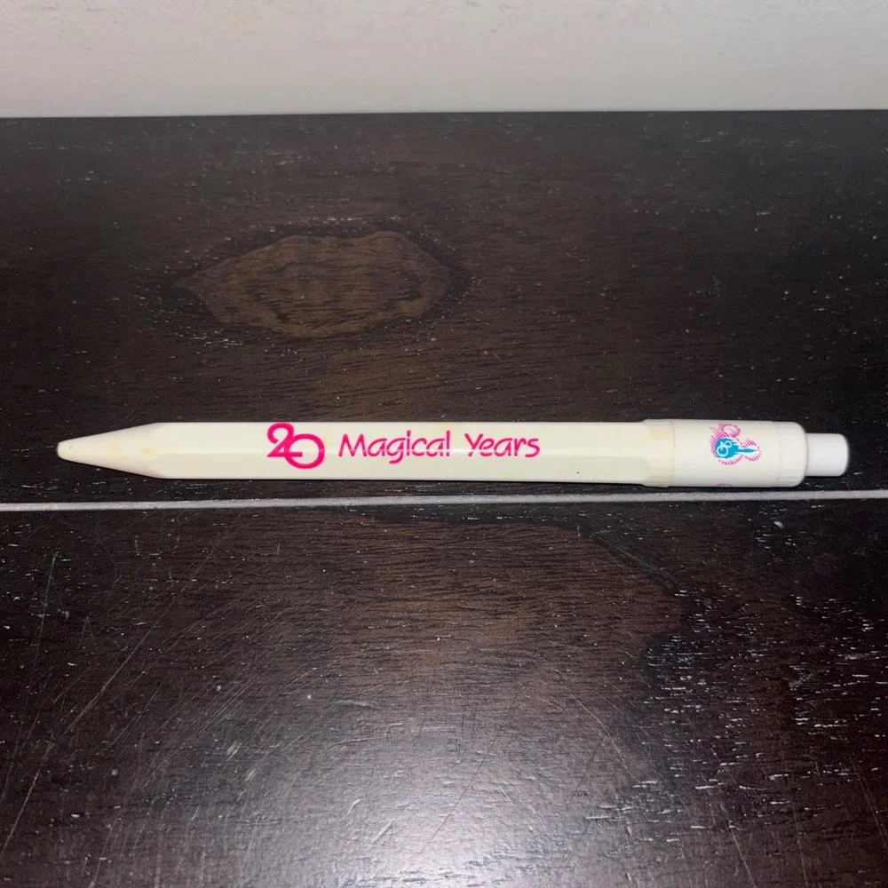 Walt Disney World | 20 Magical Years | Commemorative Pen |‎ No Ink | 1991